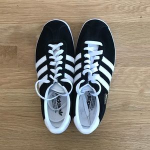 Adidas Gazelle Black and White Sneakers